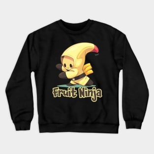 Kawaii Banana - Fruit Ninja Crewneck Sweatshirt